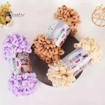 3 рулона пряжи для вязания на пальцах пряжа для вязания крючком не нужна пряжа пушистая пряжа для вязания на пальцах для начинающих опытных мастеров одеяла для самостоятельного вязания шарфы разноцветный