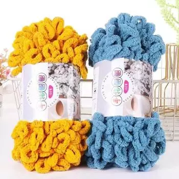 3 рулона пряжи Loop пряжа для вязания пальцами пряжа без крючка коричневый