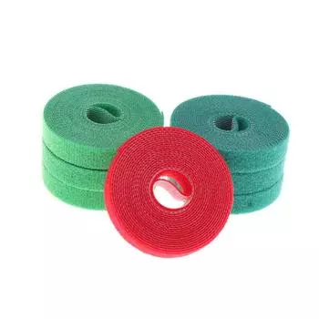 3 рулона зеленый садовый шпагат, стяжки для растений, нейлоновая повязка для растений, садовый крючок, петля, бамбуковая трость, обертка, поддержка, садовые аксессуары темно-зеленого