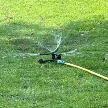 3-рычажный металлический дождеватель автоматический вращающийся дождеватель с колесной базой вихревой поливной дождеватель для сада