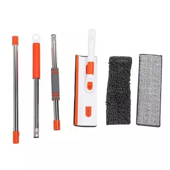 3-секционный набор для мытья окон с удлинительной штангой, вращающийся инструмент для мытья окон для автомобиля