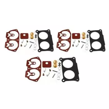 3 Set Carburetor Carb Repair Kit For Yamaha Outboard V6 150 175 200 225 Hp 86-95