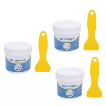 3 шт. 100 г паста для ремонта стен средство для ремонта стен с 3 шт. скребками для отверстий, трещин, сколов в стенах