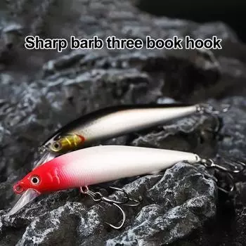 3 шт. 10 см/9,5 г приманка для ловли гольяна с тройным крючком в виде язычка искусственная приманка для дальнего заброса