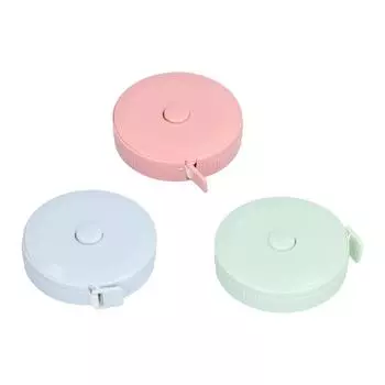 3 шт., 1,5 м, мягкая измерительная лента, мини швейная лента для шитья для измерения тела портных