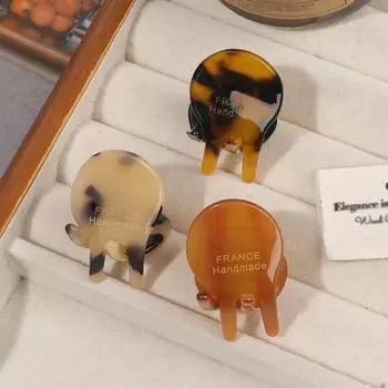 3 шт. 1 дюйм маленькие заколки для волос мини-заколки-коготки для тонких густых волос, зажимы-губки из ацетата целлюлозы для укладки волос, панцирь черепахи