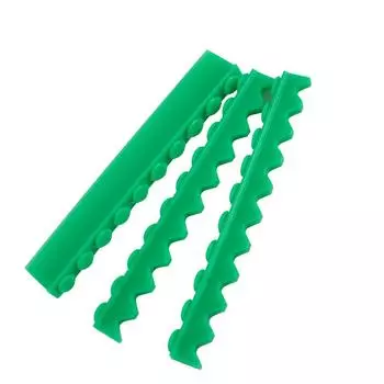 3 шт./1 комплект сменный держатель вставки из силиконовой резины для кассеты на 10 стоматологических инструментов зелёный