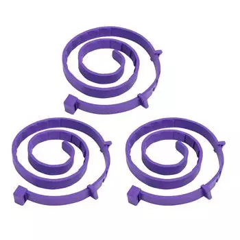 3 шт. 24,41-дюймовый успокаивающий ошейник для собак, водонепроницаемый и устойчивый к дождю, регулируемый успокаивающий ошейник для собак