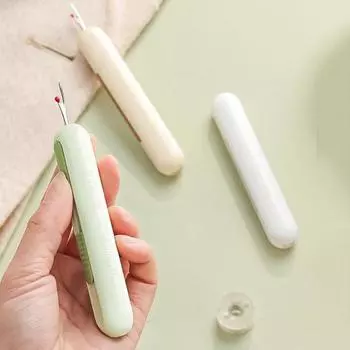 3 шт. 2-в-1 игольчатый нитевдеватель, набор швов для шитья, портативный инструмент для удаления стежков с двусторонним