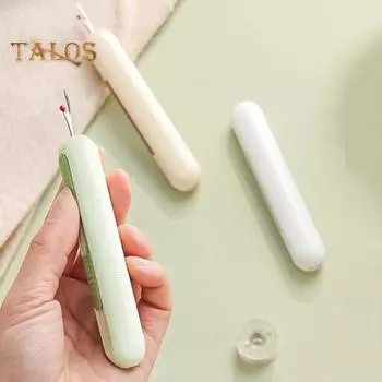 3 шт. 2-в-1 игольчатый нитевдеватель, набор швов для шитья, портативный инструмент для удаления стежков с двусторонней защитой от красных точек, удаление вязальной нити Sets