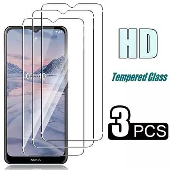 3 шт. 3 шт. Защитная пленка для экрана Nokia 1,3 1,4 2,2 2,3 2,4 5,3 C10 C20 C30 G10 G20 G50 X100 XR20 X10 X20 G300 Защитное закаленное стекло HD твердость 9H анти Nokia XR20 белый