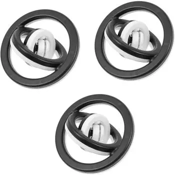 3 шт. 3D флип-кольца для детей, развивающие игрушки, детские наборы игрушек, мини-игрушка с гироскопом, игрушка для распаковки пальцев, новинка, игрушка-гироскоп, интерактивная игрушка 7.5*7.5*0.9cm,3Pcs белый/чёрный