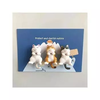 3 шт. 3D Магнит с животным Креативный Магнит-наклейка Магнит Милый Декор для дома Магнит Подарки