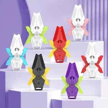 3 шт. 3D-печатный слайдер-щит, выдвижной, для снятия стресса, тревожности, для детей, подростков, взрослых, портативный, для путешествий, декомпрессионный, трансформирующийся щит, игрушка-фиджет