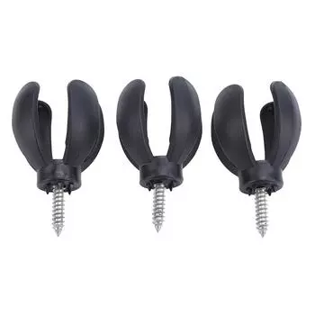 3 шт. 4-когтистый захват для извлечения мяча для гольфа, захват для защиты от ударов, надеваемый на паттер, для винтов для гольфа T