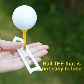 3 шт. 4-зубчатые пластиковые клюшки для гольфа с уменьшенным трением и боковым вращением, с основаниями, аксессуары для гольфа для любителей гольфа Sets