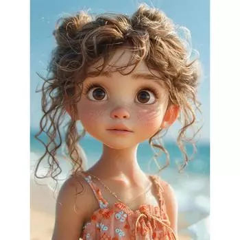 3 шт. 5D DIY полный круглый сверло алмазная картина девушка комплект домашнего декора искусство 30x40 см