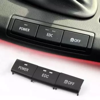 3 шт. 61317841136 Колпачки кнопок переключателей центральной консоли для BMW