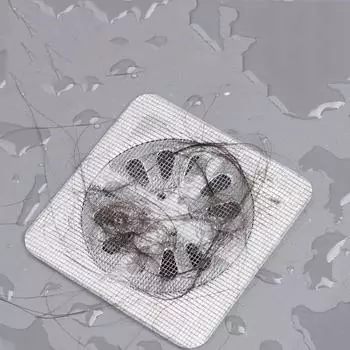 3 шт./6 шт./10 шт. - Наклейка на слив в полу, противозасорный фильтр для кухни, наклейка на фильтр для волос в ванной, противомоскитная сетка для пола 3pcs