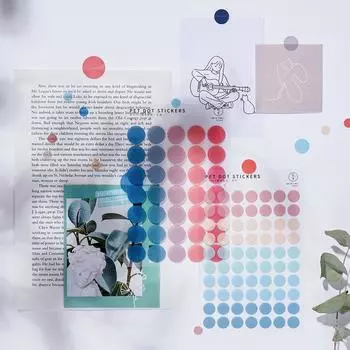 3 шт., 8/13/20 мм, точечная наклейка, цветная точечная декоративная наклейка, сделай сам, подарочная декоративная наклейка, упаковка, рождественское украшение, наклейка, канцелярские принадлежности 01