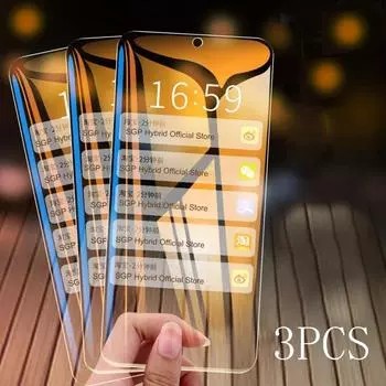 3 шт. 9H пленка из закаленного стекла для Samsung Galaxy A 12 13 03 02 33 53 73 32 52 72 4G 5G 51 31 71 50 30 20 10 M 31 21 S20 S21 FE S22 PLus Защитная пленка для экрана