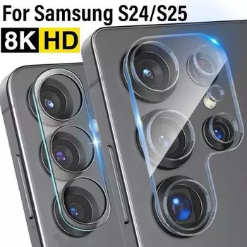 3 шт. 9H защитное закаленное стекло для камеры Samsung Galaxy S24/S25 5G защитная пленка для объектива камеры Samsung S24+ S25+ S25Ultra Samsung S24 прозрачный