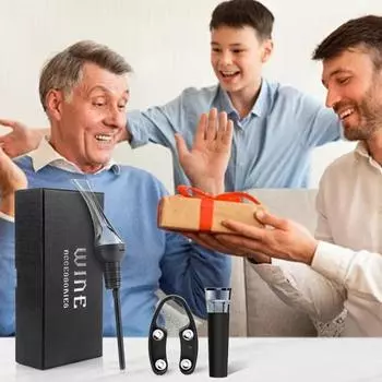 3 шт., аэратор для вина, набор для быстрого графина с пробкой для слайсера для улучшения вкуса, набор для сервировки вина в стиле дятла, орлиного клюва, для домашнего бара, кухни A