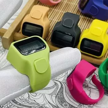 3 шт. электронный счетчик-кольцо со светодиодной подсветкой 5-значный счетчик цифр ЖК-цифровой C