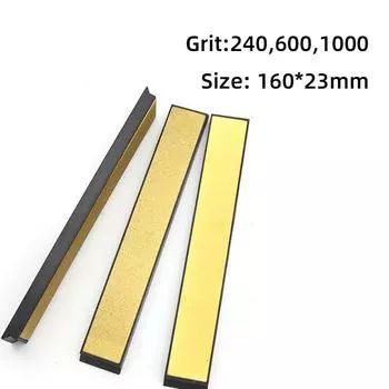 3 шт., алмазная точилка для ножей с титановым покрытием, угловой точильный камень, точильный камень, точильный камень, панель инструментов, ножницы, бритва, полированный наждак 3 in 1