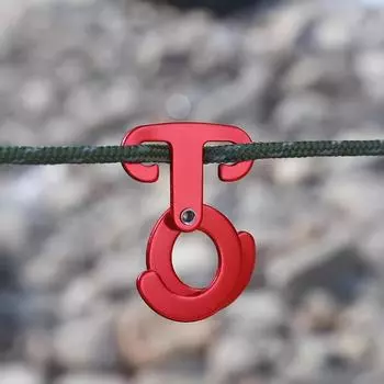 3 шт. алюминиевая веревочная вешалка, многофункциональная уличная палатка, инструмент, веревочная пряжка, дорожный комплект, пряжка для выживания 3pcs