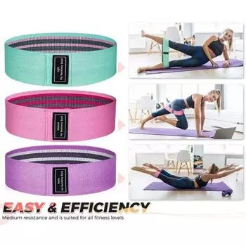 3 шт., эспандеры яркого цвета, высокая эластичность, износостойкие ленты для тренировок для ног, ленты для тренировок дома, фитнеса A