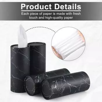 3 шт. автомобильные держатели для салфеток дорожные сумки для салфеток экологически чистые без запаха большая вместительная автомобильная коробка для салфеток органайзеры для хранения бумажных полотенец чёрный