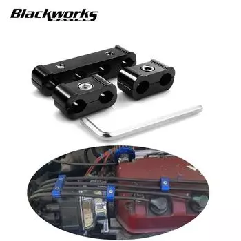 3 шт. Автомобильный зажим для электрического провода свечи зажигания, разделительный зажим для кабеля зажигания, комплект зажимов для 8 мм/9 мм/10 мм синий