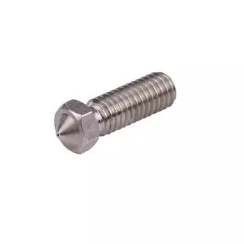 3 шт., экструдер для 3D-принтера, сопло вулкана из нержавеющей стали, резьба M6, головка принтера, выход 0,4 мм для 1.0mm серый