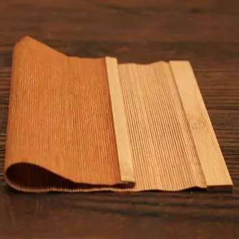 3 шт. бамбуковые прямоугольные салфетки Настольные коврики Подставки Нескользящие Размеры см