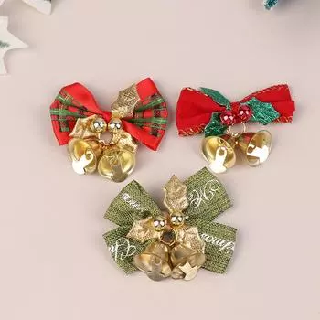 3 шт. бант рождественские украшения рождественская елка подвеска украшение для дома комната декор игрушка A4