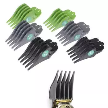 3 шт. большого размера 32/38/51 мм ограничительная гребенка триммер направляющая для стрижки машинка для Wahl чёрный