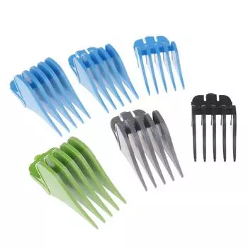 3 шт. большого размера 32/38/51 мм ограничительная гребенка триммер направляющая для стрижки машинка для Wahl зелёный