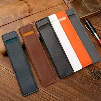 3 шт. Чехол для ручки-знака, защитный чехол для ручки-знака, водонепроницаемый чехол для карандаша из искусственной кожи, подарки для офиса C