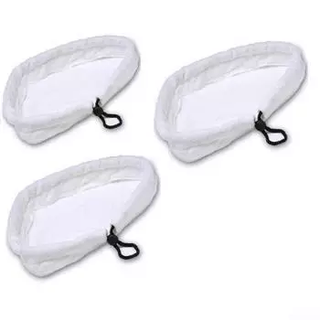 3 шт., чистящая подушечка из ткани из микрофибры для паровой швабры, аксессуар для чистки парохода