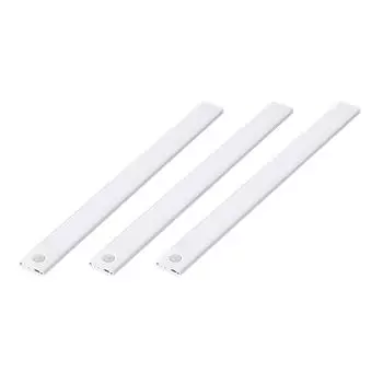 3 шт. Датчик движения для шкафа, лампа, ультратонкие магнитные умные светильники для домашнего офиса 20cm-3pcs