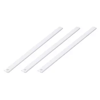 3 шт. Датчик движения для шкафа, ультратонкая магнитная лампа для домашнего офиса 20cm-3pcs