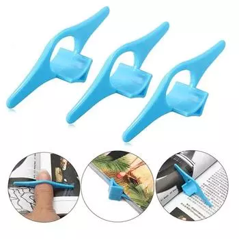 3 шт., держатель для большого пальца, поддержка страницы, маркер, закладка, помощник, гаджет, школьные канцелярские товары One Size
