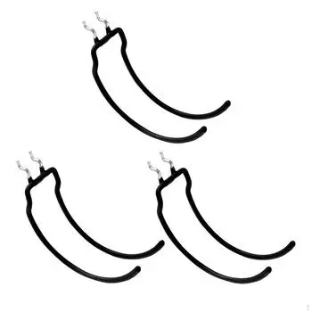 3 шт., держатель для перфорированной доски, крючки для сверл для шнура молотка 1/4 дюйма