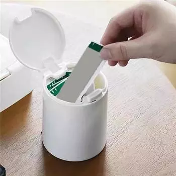 3 шт. держатель для ватных палочек диспенсер для ванной баночки контейнер для ватных дисков пресс-дизайн небольшой легкий диспенсер для ватных дисков коробка для хранения