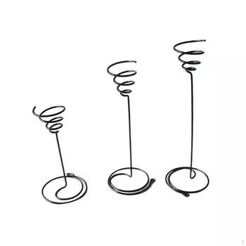 3 шт. держатель для воздушных растений, полки для цветов, контейнеры Tillandsia, металлические растения, спиральная стойка для дома