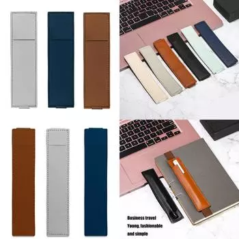 3 шт. держатели для ручек на резинке для блокнотов в твердом переплете, журналов, планировщиков, чехлы для ручек из кожи с резинкой Single