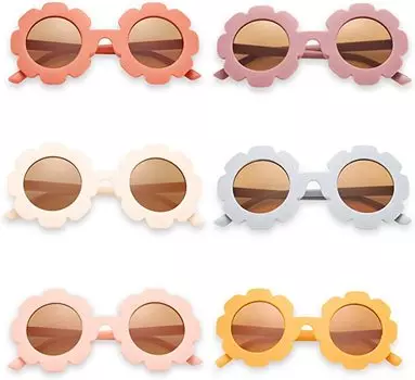 3 шт. детские круглые пляжные праздничные милые очки, очаровательные детские очки, домашние летние аксессуары для малышей