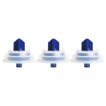 3 шт. Диафрагма наполнительного клапана унитаза, шайба, мембрана поплавкового клапана, мембрана поплавка, шайба клапана сливного бачка, запасные части для ванной комнаты A