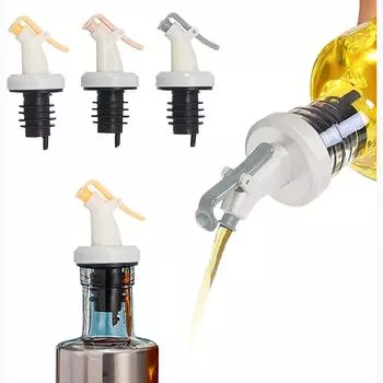 3 шт., диспенсер для вина, носик для жидкости, герметичный дозатор масла для вина, ликера, масла, диспенсер для уксуса, сиропа, бара, кухни, ресторана One Size фиолетовый